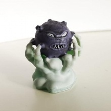 Giftball Unterstützung Kreatur Monster Miniatur Verliese Drachen Tischplatte dnd Pfadfinder 3d print model - Mito3D