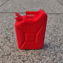 vintage military gas container war ww2 fuel 3d print model - Mito3D