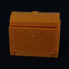 greyjoy treasure chest -detail single print & garden 3d print model - Mito3D