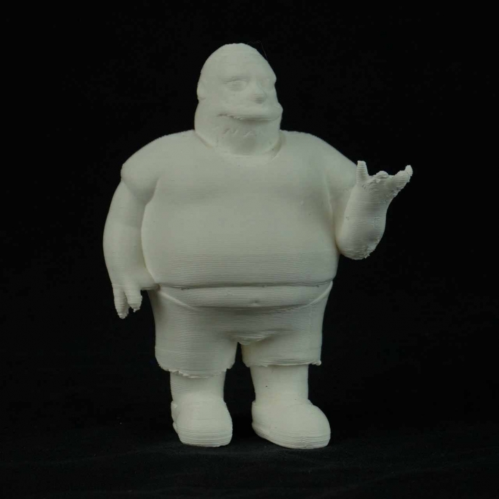 bande dessinée guy fan art tv comicbook simpson simpsons springfield comicbookguyt 3D print model - Mito3D