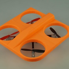 micro drone 30 racing shell gadgets & electronics microdrone30 rcbanner 3d print model - Mito3D