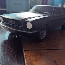 1966 Ford Mustang Coupe Wagen klassisch Sport Muskel 1965 3d print model - Mito3D