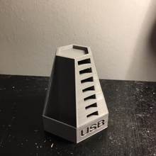 USB sd minisd microsd organizatör 3d print model - Mito3D