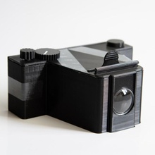 panorámico cámara polaroid lente bricolaje diy película foto fotografía imagen 3d print model - Mito3D