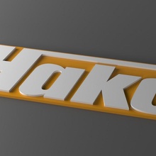 hako keyring machine sweeping 3d print model - Mito3D