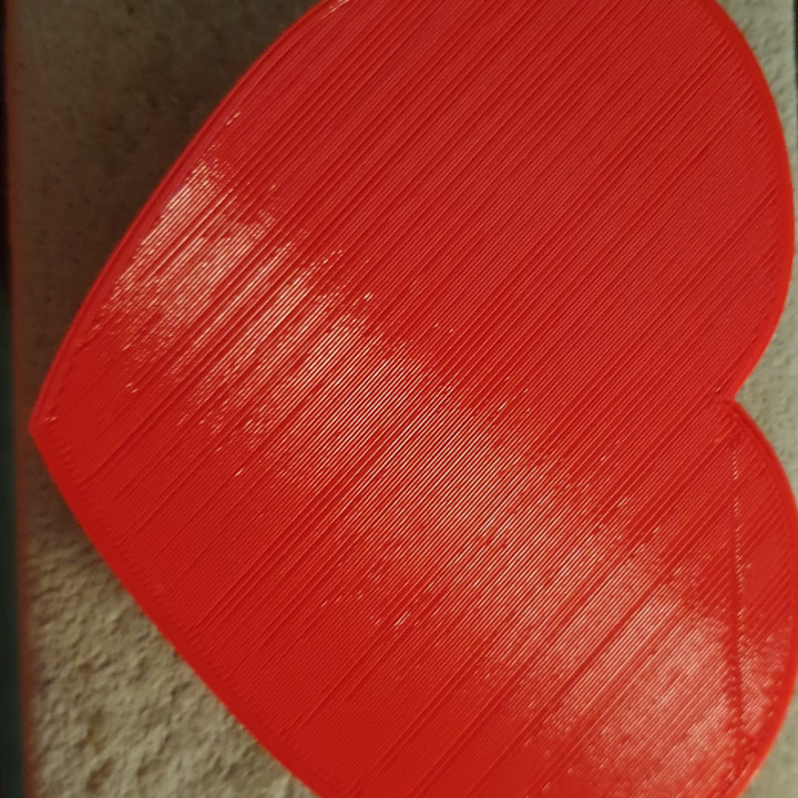 valentine gift box & garden container heart 3D print model - Mito3D