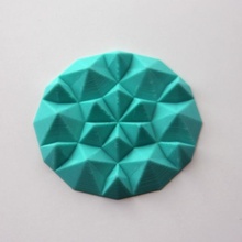geometric ornament art math parametric pattern geometry origami 3dart kazan 3d print model - Mito3D