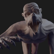 soul slayer monster wolf harry potter south heaven prisonner azkaban 3d print model - Mito3D