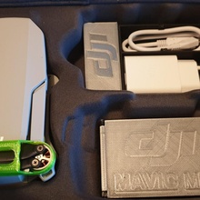 dji mavic mini fly combo organizer 3d print model - Mito3D