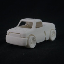gro-truck toys & games model truck 4wheels 3d print model - Mito3D