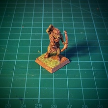 goblin archer 2 28mm supports needed 3d print model - Mito3D