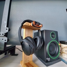 casque musique câble titulaire soutien cintre tête jack téléphone prise courant bose gestion 3d print model - Mito3D