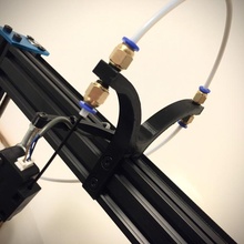x1 artillerie filament guider bobine 3d print model - Mito3D