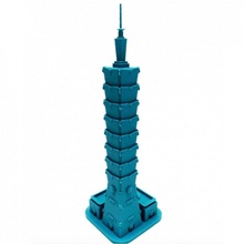 Taipei 101 tayvan mimari bina Çin Kent Japonya mini kule Asya diyorama mimar gökdelen dünya minyatür miniworld3d Pasifik 3d print model - Mito3D