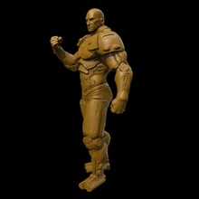 mecha muscle tabletop android strong superhero scifi mech cyberpunk 3d print model - Mito3D