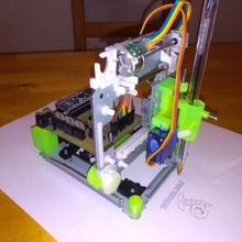 arduino mini trazador cnc 3d print model - Mito3D