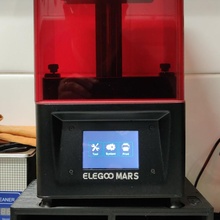 elegoo Mars storage réservoirs tiroirs USB Port extension 3d print model - Mito3D