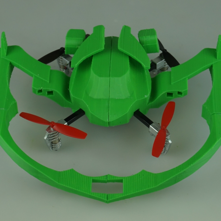 bvs dawn justice - batwing microdrone30 gadgets & electronics drone rcbanner 3D print model - Mito3D