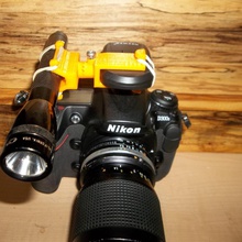 el feneri yeni kablosuz flaş mount araçlar elektronik kamera gadget monte edin flash 3d print model - Mito3D