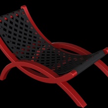 bras chaise 3d print model - Mito3D