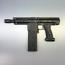 main 39 oeuvre mg100 Stock baril museau frein paintball magfed muselière 3d print model - Mito3D
