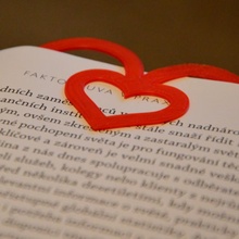 valentine heart book gift love fridaymodels 3d print model - Mito3D