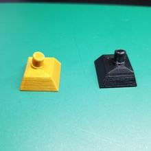 Lego testa compatibile ciliegia stelo keycap minifigure meccanico tastiera mechkeys 3d print model - Mito3D