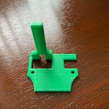 a10t extruder cable support relief geeetech strain geeetecha10t suppot 3d print model - Mito3D