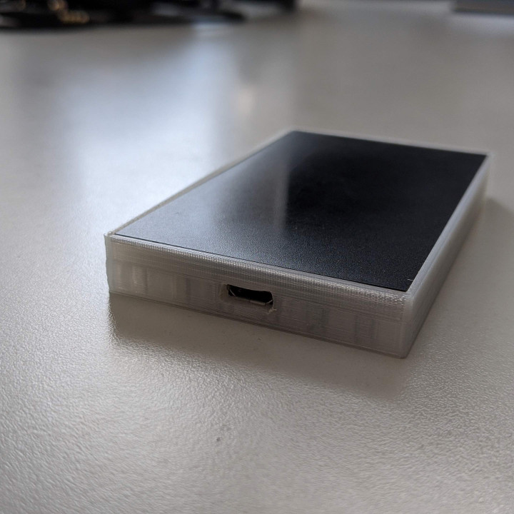 Fai touchpad arduino Astuccio guaina costruire micro 3D print model - Mito3D