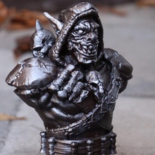 goblin guerriero supporto gratuito fallimento figura draghi dungeon fantasia Giochi golem orchi d troll folletti 3d print model - Mito3D
