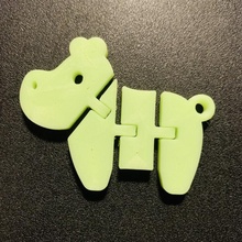 hipopótamo 3d print model - Mito3D