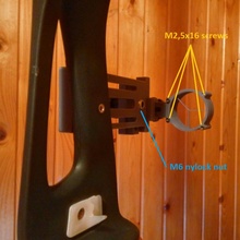 ajustável flecha recurvo arco arqueiro tiro vista Caçando 3d print model - Mito3D
