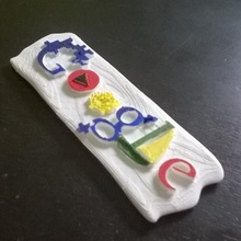 google doodle genel kavram sanat hayranı 3d print model - Mito3D