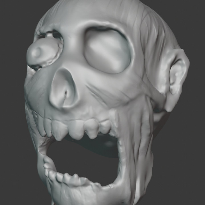 zombie monster covi 3D print model - Mito3D