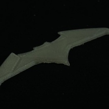 bvs amanecer justicia batarang props cosplay batman superman dawnofjustice batmanvssuperman 3d print model - Mito3D