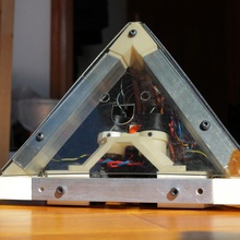 pyramidian robot 3-mobile holonomic drive 3d print model - Mito3D