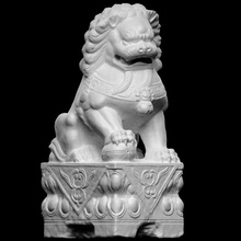 stone lion scan architecture china beijing 3d print model - Mito3D