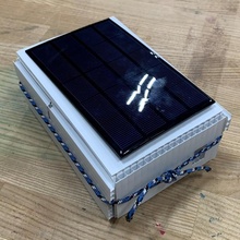 láser cortar solar cargador caso funda Corte laser 3d print model - Mito3D