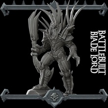 battle built blade lord tabletop 3d print model - Mito3D