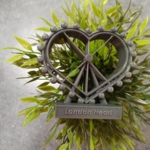 Londres œil cœur 3d décoration l'amour modèle jouets Créatif uk décor point repère us cadeaux 3d print model - Mito3D