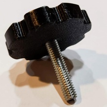 m6 hex cap thumb screw replacement 3d print model - Mito3D