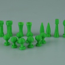 secteur jeu d'échecs jeux société échecs chessset 3d print model - Mito3D