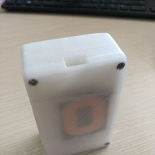 kendin yap kablosuz güç banka Taşınabilir şarj aleti 3d print model - Mito3D