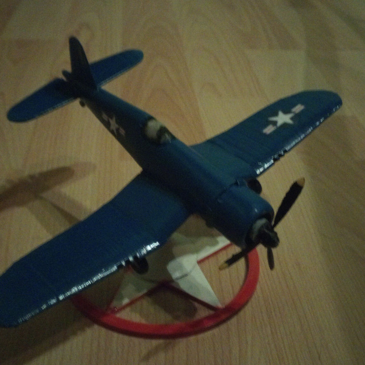 corsair f4u toys & games 3D print model - Mito3D