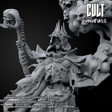 great lich tabletop creature dragons dungeons set d&d dnd pathfinder bestiary cultminis 3d print model - Mito3D