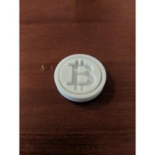 bitcoin madeni para eğlence oyuncak nakit garip kripto yükselmek 3d print model - Mito3D