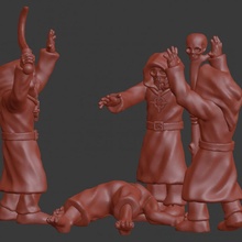 sang mages mage conclave miniatures OS fantaisie rpg viking miniature table chaos dnd sacrifice druide culte rois guerre chaman kow Varangur 3d print model - Mito3D