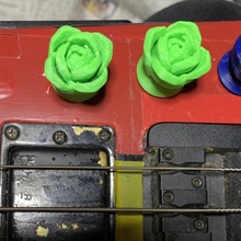 guitare nob Rose 3d print model - Mito3D