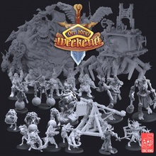 99 models - orc king army pack tabletop archer army fantasy goblin king miniatures orc undead warhammer warrior spider tabletop zombies orcs archers dnd bundle warriors goblins ageofsigmar warcry