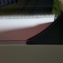 ikea Tisch cavezza in plexiglass angolo 2mm ricambio parti 26022020 3d print model - Mito3D